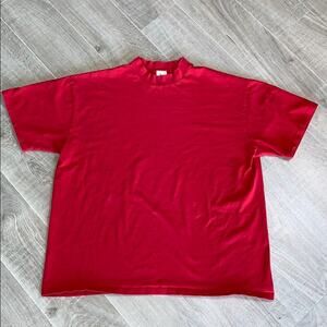 M.J. Soffe Red Short Sleeve T-Shirt Men's Size XXL